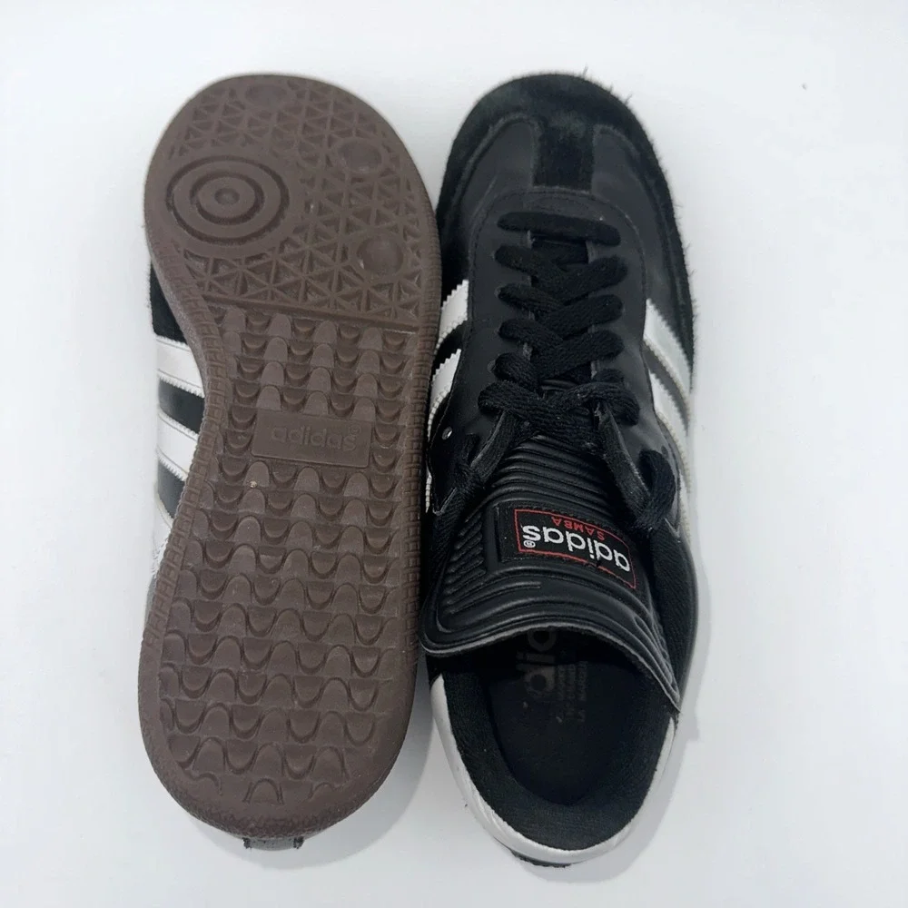 Adidas Samba Classic Mens Size 7 Black White Gum 034563 Soccer Sneakers